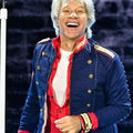 Jon Bon Jovi Wembley Stadium Blue Military Jacket