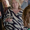 Marble Hall Murders S01 Katie Williams Animal Print Dress