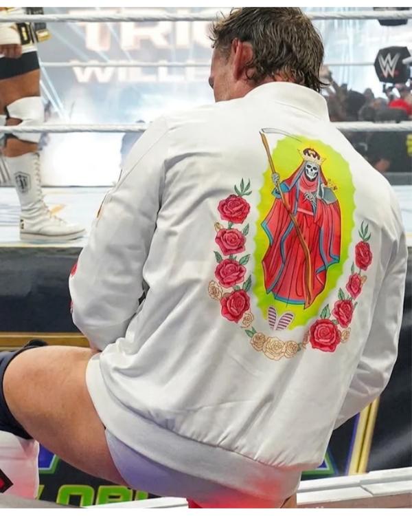 CM Punk Money In The Bank 2026 White Jacket