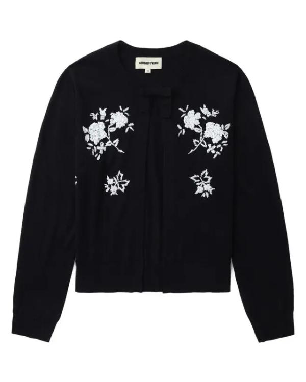 My Life with the Walter Boys S03 Nikki Rodriguez Floral Cardigan - view 2