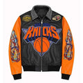 New York Knicks Championship 2026 Leather Jacket