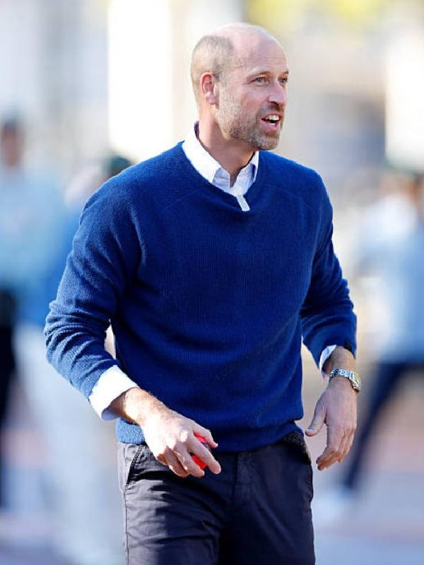 Prince William Blue Sweater