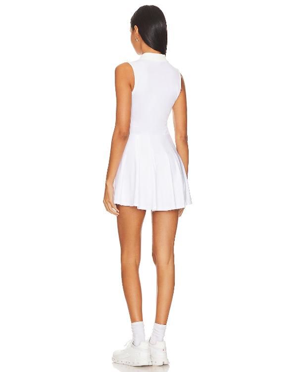 Real Housewives of NYC Erika Hammond White Tennis Dress