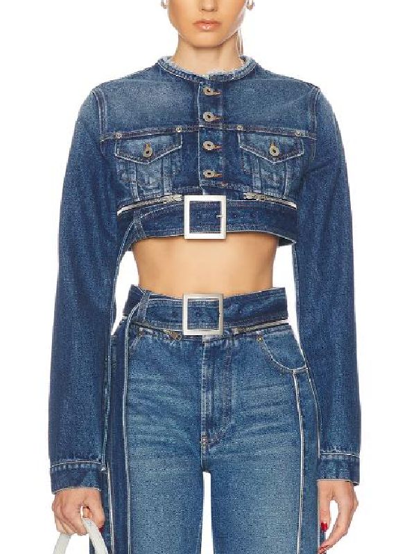 Real Housewives of OC Jennifer Pedranti Cropped Denim Jacket