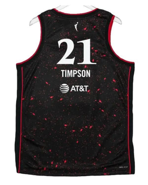 Indiana Fever Makayla Timpson Stranger Things Rebel Swingman Jersey - view 3
