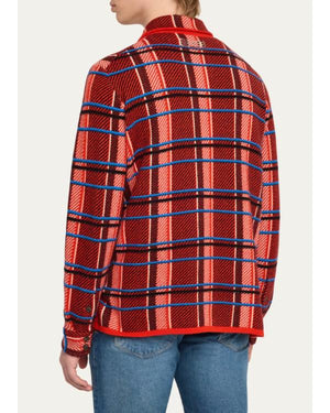 Saturday Night Live S52 Shane Gillis Red Plaid Shirt