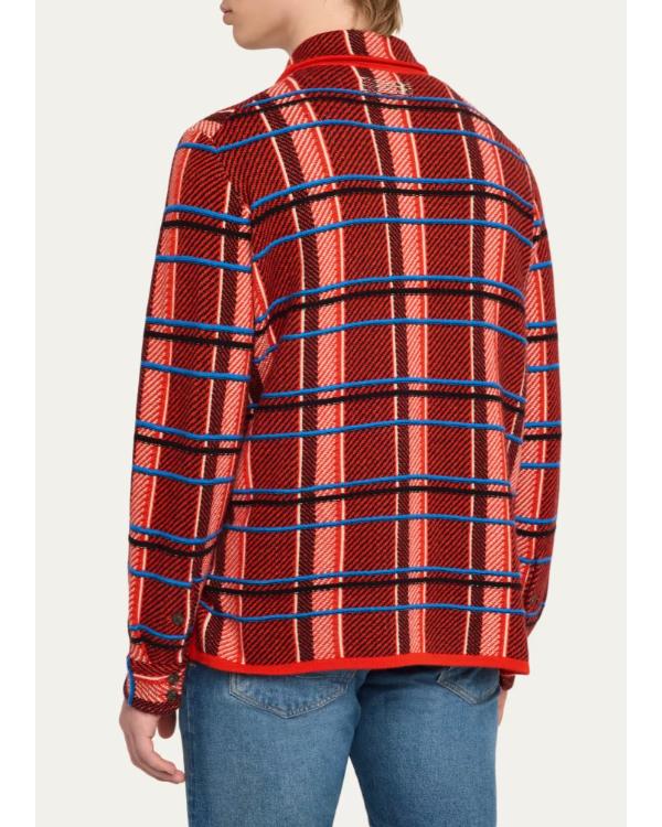 Saturday Night Live S52 Shane Gillis Red Plaid Shirt