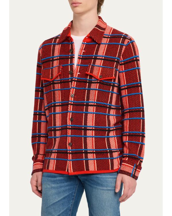 Saturday Night Live S52 Shane Gillis Red Plaid Shirt