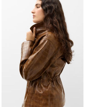 Saturday Night Live UK 2026 Croc Faux Leather Jacket