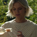 Signora Volpe S03 Emilia Fox Openwork Crew Neck Jumper