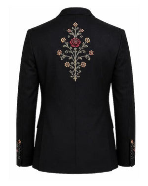 Day of The Dead Halloween Sugar Skull Tuxedo Suit - view 4