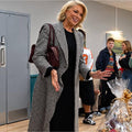 Ted Lasso S04 Hannah Waddingham Houndstooth Coat