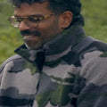 The Celebrity Traitors S02 Romesh Ranganathan Camo Fleece Jacket