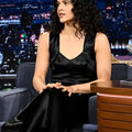 The Tonight Show Starring Jimmy Fallon Rosalía Black Dress