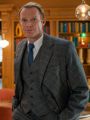 VisionQuest 2026 Paul Bettany Check Suit