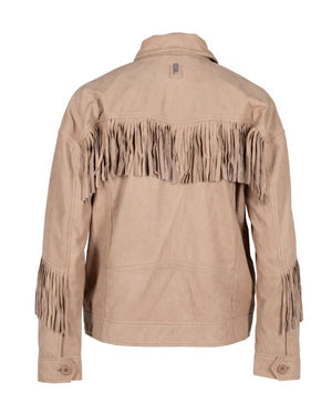Heartland S20 Brynn Godenir Suede Fringed Leather Jacket