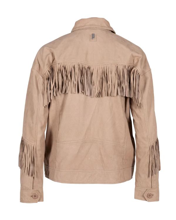 Heartland S20 Brynn Godenir Suede Fringed Leather Jacket