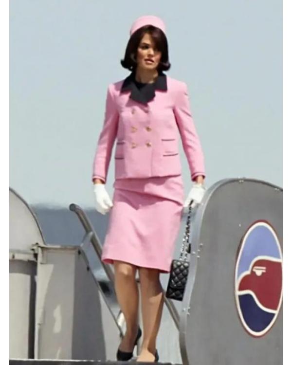 Jackie Kennedy Pink Woolen Suit