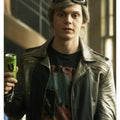 X-Men Apocalypse 2026 Quicksilver Black Leather Jacket