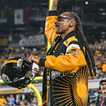 Snoop Dogg Steelers Varsity Jacket