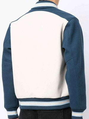 Icecream Patch Varsity Jacket - back view