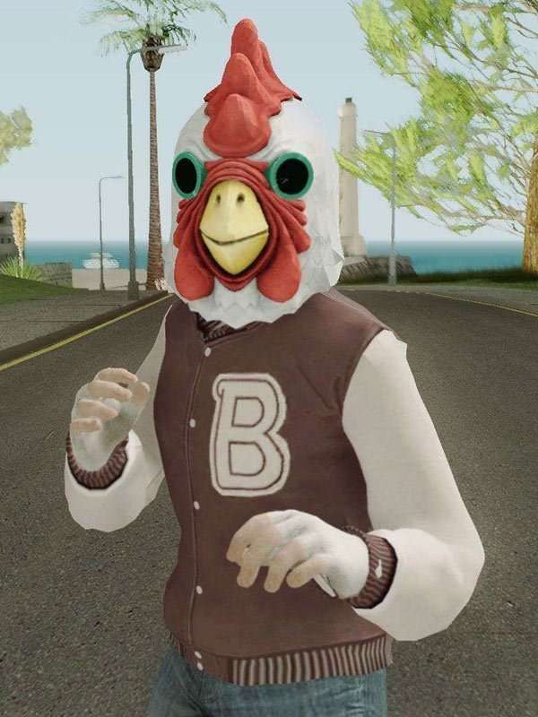Payday 2 Hotline Miami Varsity Jacket