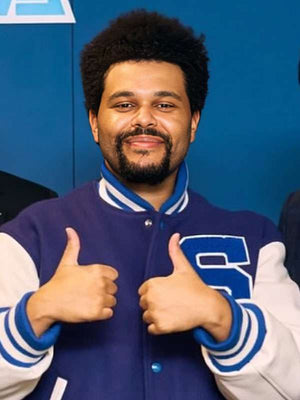 The Weeknd Sega Varsity Jacket - side view