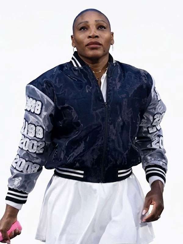 Serena Williams US Open Varsity Jacket