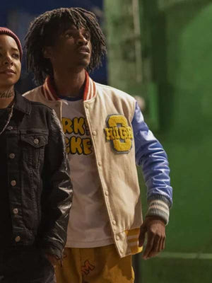 Scat Im a Virgo Letterman Jacket - back view