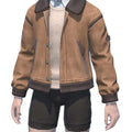 Ffxiv Brown Varsity Jacket