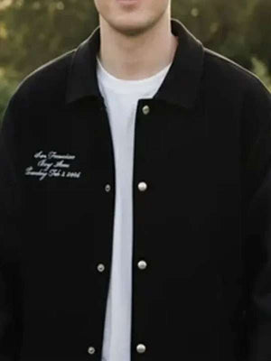 Pro Bowl Games 2026 Black Varsity Jacket
