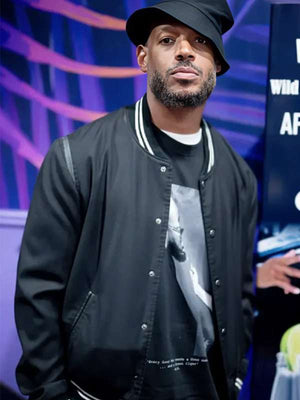 Him Marlon Wayans Varsity Jacket - back view