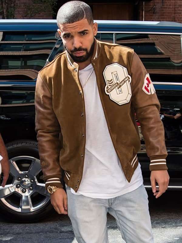 Drake Brown Varsity Jacket