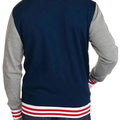 Captain America Blue Varsity Letterman Jacket