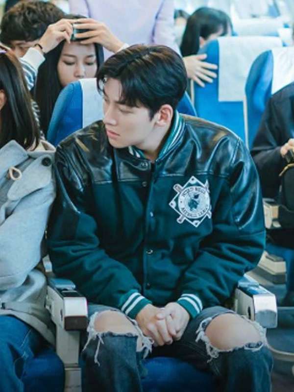 Cho Yong Pil Welcome to Samdalri S01 Varsity Jacket