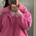 US Open Naomi Osaka Pink Varsity Jacket