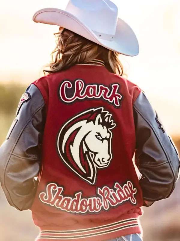 Clark Shadow Ridge 2025 Varsity Jacket - back view