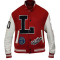 Pop Smoke Dreaming Red Varsity Jacket