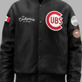 Chicago Cubs Black Varsity Jacket
