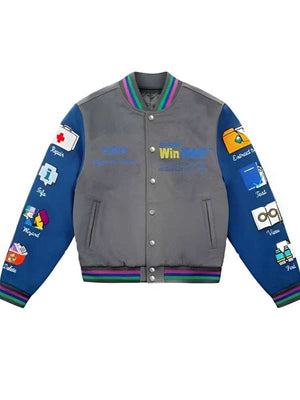 Winrar Varsity Jacket - back view