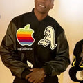 Chad Johnson Black Varsity Jacket