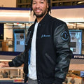 Jalen Brunson Villanova Black Varsity Jacket