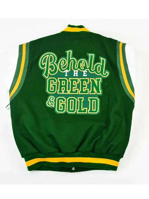 Norfolk State Varsity Jacket - back view