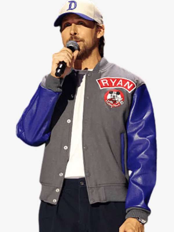 Ryan Gosling Mickey Mouse Club Varsity Jacket