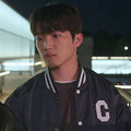 Dae XO Kitty Black Varsity Jacket