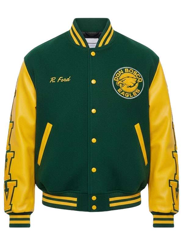 Drake Don Bosco Eagles Varsity Jacket - detail view