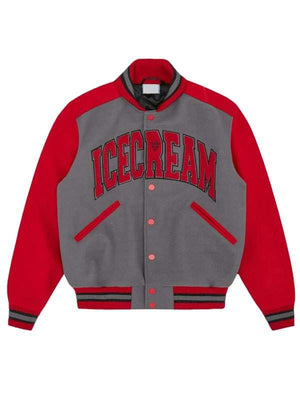 Icecream Patch Varsity Jacket - detail view