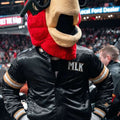 Atlanta Hawks MLK Black Varsity Jacket