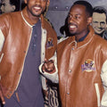 Bad Boys Vintage Will Smith Planet Hollywood Varsity Leather Jacket