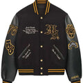Method Man Relationship Goals Black Varsity Jacket
